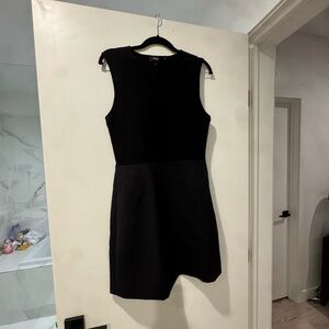 Theory Black Sleeveless Dress